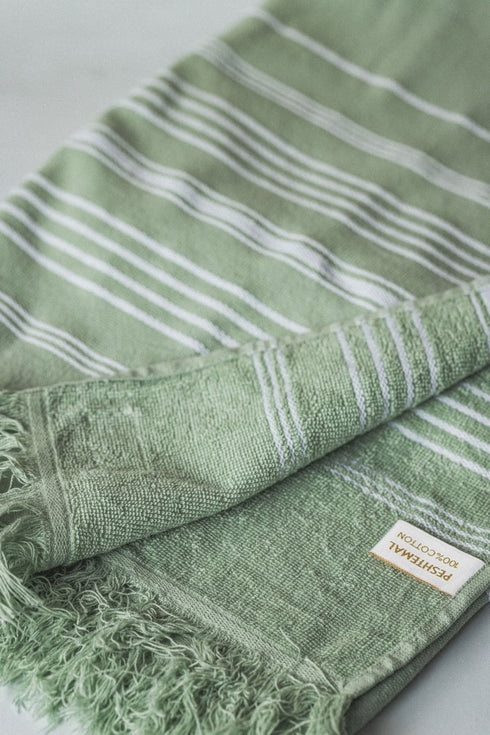 Sensation - Turkish Hand Towel - Terry Backed - The Bali Market